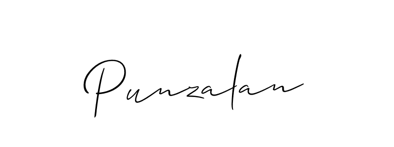 How to make Punzalan name signature. Use Allison_Script style for creating short signs online. This is the latest handwritten sign. Punzalan signature style 2 images and pictures png
