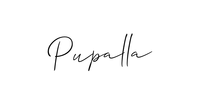 See photos of Pupalla official signature by Spectra . Check more albums & portfolios. Read reviews & check more about Allison_Script font. Pupalla signature style 2 images and pictures png