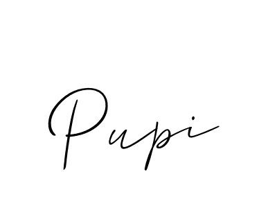 Make a short Pupi signature style. Manage your documents anywhere anytime using Allison_Script. Create and add eSignatures, submit forms, share and send files easily. Pupi signature style 2 images and pictures png
