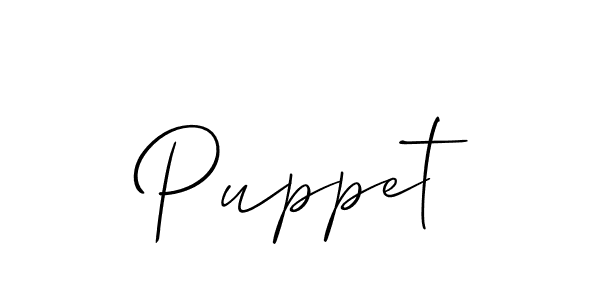 Best and Professional Signature Style for Puppet. Allison_Script Best Signature Style Collection. Puppet signature style 2 images and pictures png