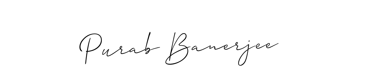 You can use this online signature creator to create a handwritten signature for the name Purab Banerjee. This is the best online autograph maker. Purab Banerjee signature style 2 images and pictures png