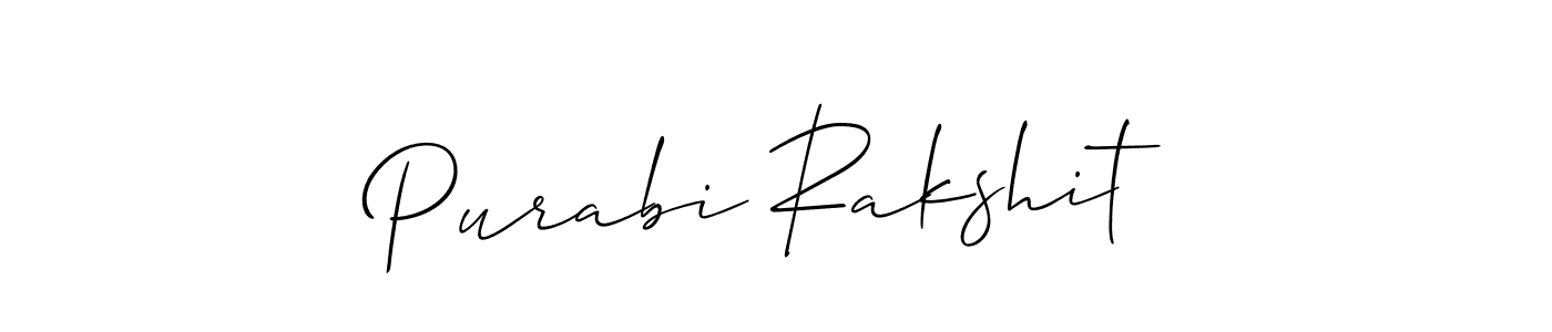 Best and Professional Signature Style for Purabi Rakshit. Allison_Script Best Signature Style Collection. Purabi Rakshit signature style 2 images and pictures png