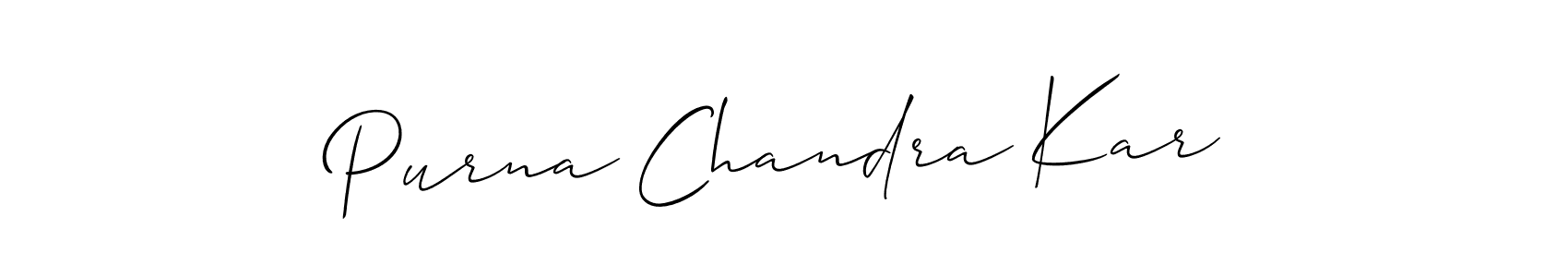 Here are the top 10 professional signature styles for the name Purna Chandra Kar. These are the best autograph styles you can use for your name. Purna Chandra Kar signature style 2 images and pictures png