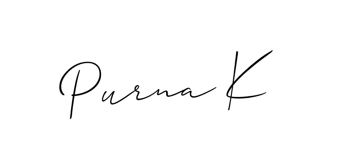 See photos of Purna K official signature by Spectra . Check more albums & portfolios. Read reviews & check more about Allison_Script font. Purna K signature style 2 images and pictures png
