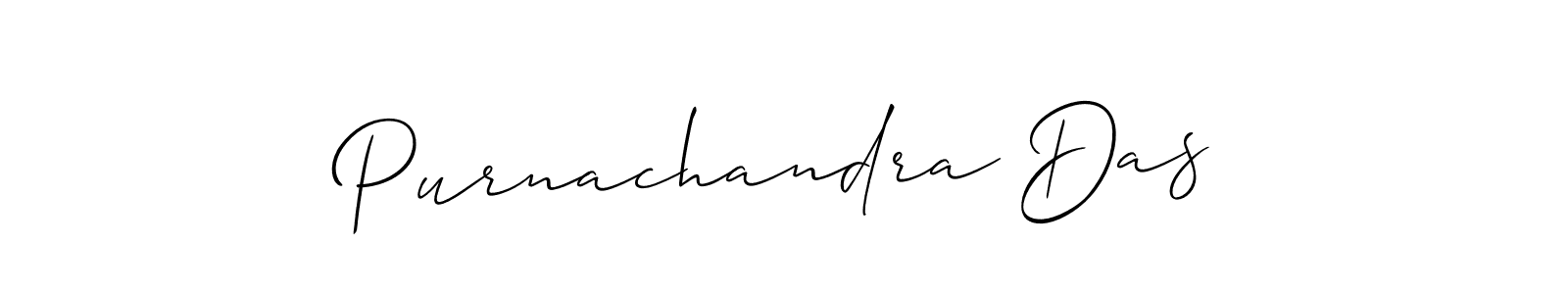 This is the best signature style for the Purnachandra Das name. Also you like these signature font (Allison_Script). Mix name signature. Purnachandra Das signature style 2 images and pictures png