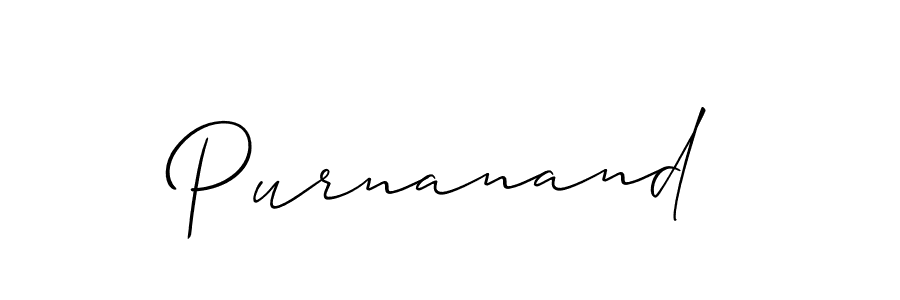 if you are searching for the best signature style for your name Purnanand. so please give up your signature search. here we have designed multiple signature styles  using Allison_Script. Purnanand signature style 2 images and pictures png
