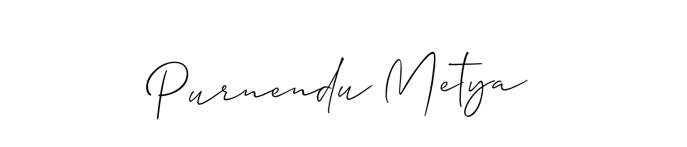 Once you've used our free online signature maker to create your best signature Allison_Script style, it's time to enjoy all of the benefits that Purnendu Metya name signing documents. Purnendu Metya signature style 2 images and pictures png