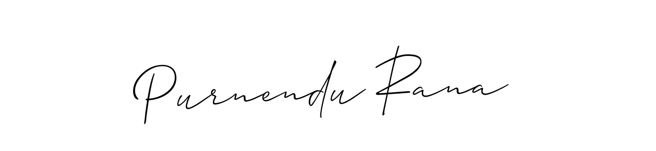 You can use this online signature creator to create a handwritten signature for the name Purnendu Rana. This is the best online autograph maker. Purnendu Rana signature style 2 images and pictures png