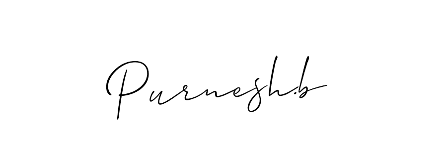 Here are the top 10 professional signature styles for the name Purnesh.b. These are the best autograph styles you can use for your name. Purnesh.b signature style 2 images and pictures png