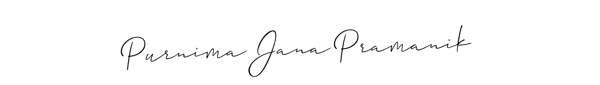 Once you've used our free online signature maker to create your best signature Allison_Script style, it's time to enjoy all of the benefits that Purnima Jana Pramanik name signing documents. Purnima Jana Pramanik signature style 2 images and pictures png