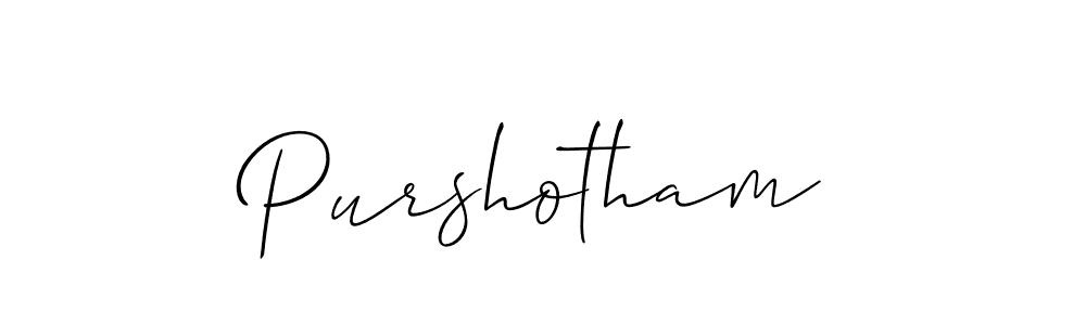 if you are searching for the best signature style for your name Purshotham. so please give up your signature search. here we have designed multiple signature styles  using Allison_Script. Purshotham signature style 2 images and pictures png