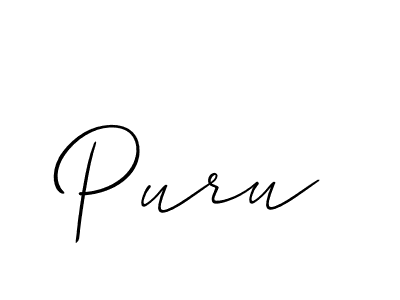 Once you've used our free online signature maker to create your best signature Allison_Script style, it's time to enjoy all of the benefits that Puru name signing documents. Puru signature style 2 images and pictures png