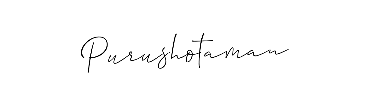 if you are searching for the best signature style for your name Purushotaman. so please give up your signature search. here we have designed multiple signature styles  using Allison_Script. Purushotaman signature style 2 images and pictures png