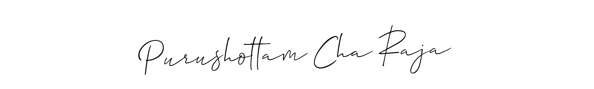 Purushottam Cha Raja stylish signature style. Best Handwritten Sign (Allison_Script) for my name. Handwritten Signature Collection Ideas for my name Purushottam Cha Raja. Purushottam Cha Raja signature style 2 images and pictures png