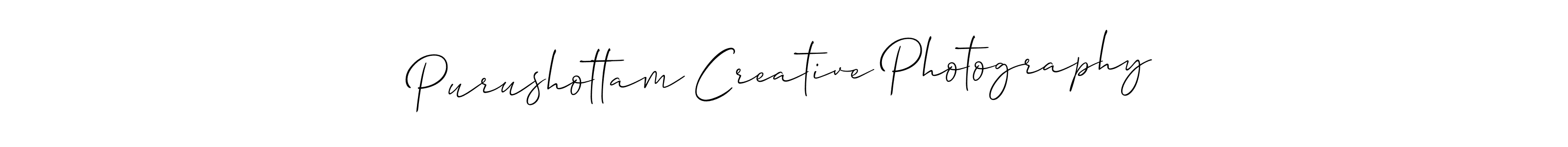 Also we have Purushottam Creative Photography name is the best signature style. Create professional handwritten signature collection using Allison_Script autograph style. Purushottam Creative Photography signature style 2 images and pictures png