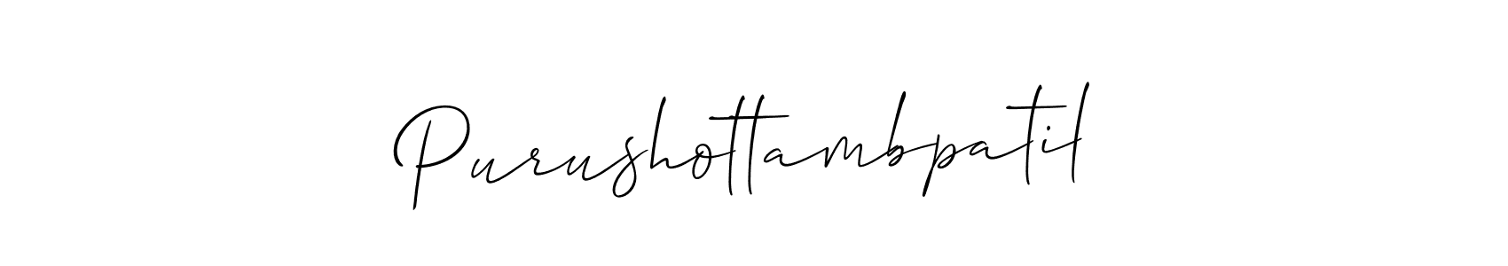 Make a beautiful signature design for name Purushottambpatil. Use this online signature maker to create a handwritten signature for free. Purushottambpatil signature style 2 images and pictures png