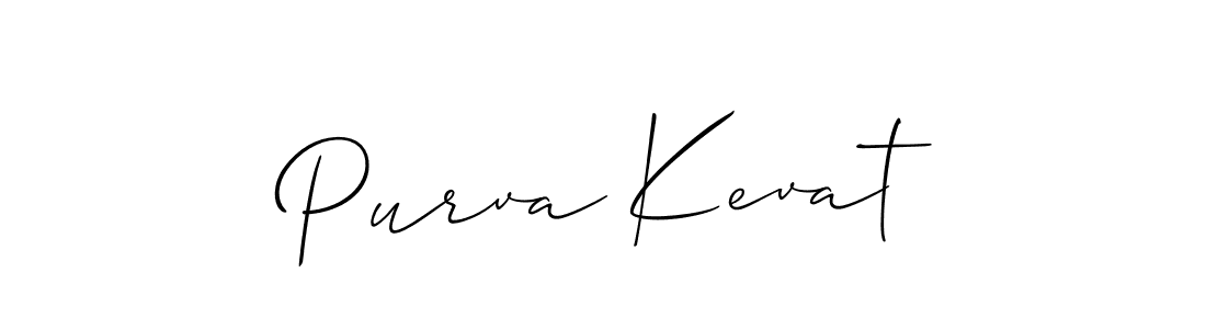 You can use this online signature creator to create a handwritten signature for the name Purva Kevat. This is the best online autograph maker. Purva Kevat signature style 2 images and pictures png