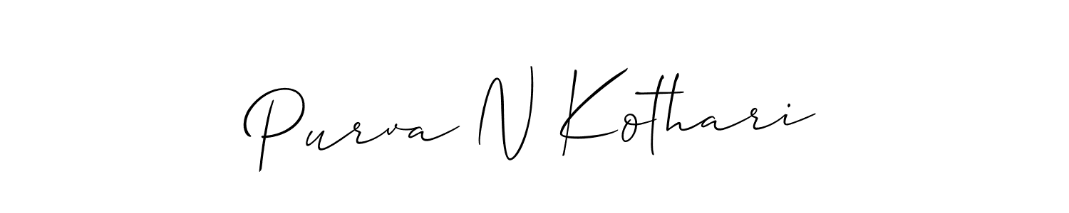 You can use this online signature creator to create a handwritten signature for the name Purva N Kothari. This is the best online autograph maker. Purva N Kothari signature style 2 images and pictures png