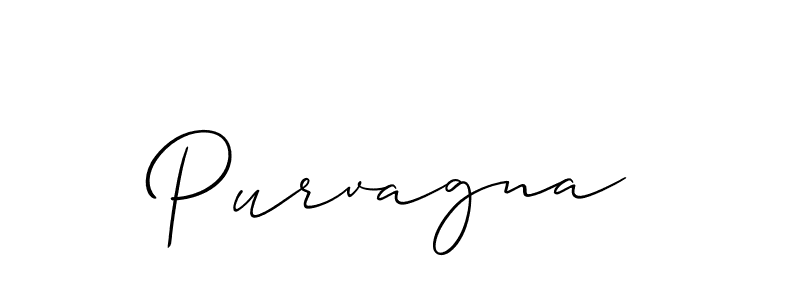 Make a short Purvagna signature style. Manage your documents anywhere anytime using Allison_Script. Create and add eSignatures, submit forms, share and send files easily. Purvagna signature style 2 images and pictures png