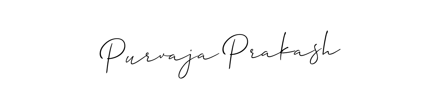 See photos of Purvaja Prakash official signature by Spectra . Check more albums & portfolios. Read reviews & check more about Allison_Script font. Purvaja Prakash signature style 2 images and pictures png