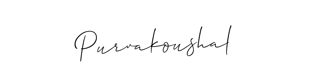 Check out images of Autograph of Purvakoushal name. Actor Purvakoushal Signature Style. Allison_Script is a professional sign style online. Purvakoushal signature style 2 images and pictures png