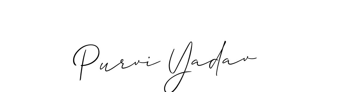 This is the best signature style for the Purvi Yadav name. Also you like these signature font (Allison_Script). Mix name signature. Purvi Yadav signature style 2 images and pictures png