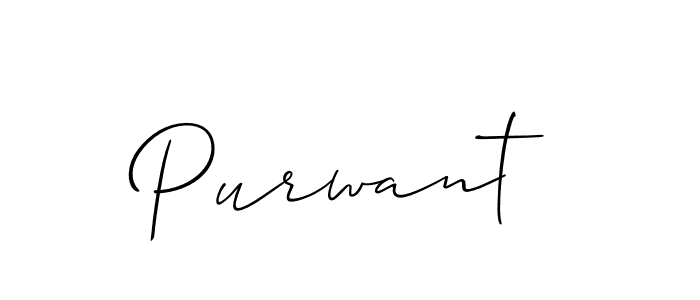 Once you've used our free online signature maker to create your best signature Allison_Script style, it's time to enjoy all of the benefits that Purwant name signing documents. Purwant signature style 2 images and pictures png