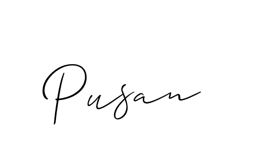 Similarly Allison_Script is the best handwritten signature design. Signature creator online .You can use it as an online autograph creator for name Pusan. Pusan signature style 2 images and pictures png