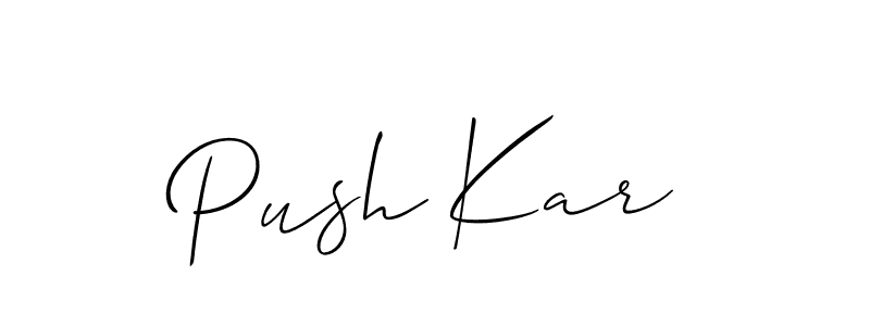 You can use this online signature creator to create a handwritten signature for the name Push Kar. This is the best online autograph maker. Push Kar signature style 2 images and pictures png