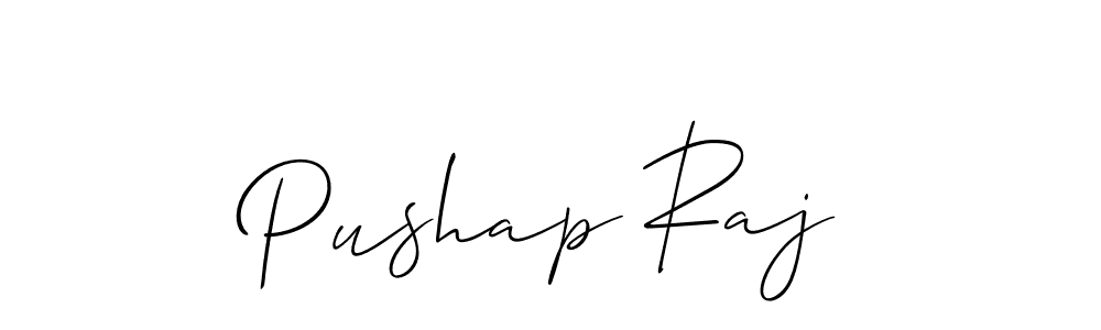 Also we have Pushap Raj name is the best signature style. Create professional handwritten signature collection using Allison_Script autograph style. Pushap Raj signature style 2 images and pictures png