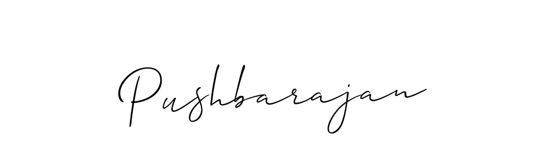 You can use this online signature creator to create a handwritten signature for the name Pushbarajan. This is the best online autograph maker. Pushbarajan signature style 2 images and pictures png