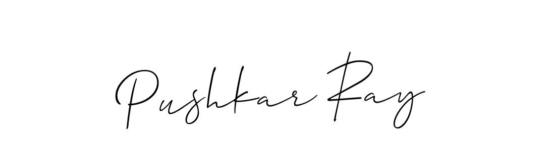 Make a beautiful signature design for name Pushkar Ray. Use this online signature maker to create a handwritten signature for free. Pushkar Ray signature style 2 images and pictures png