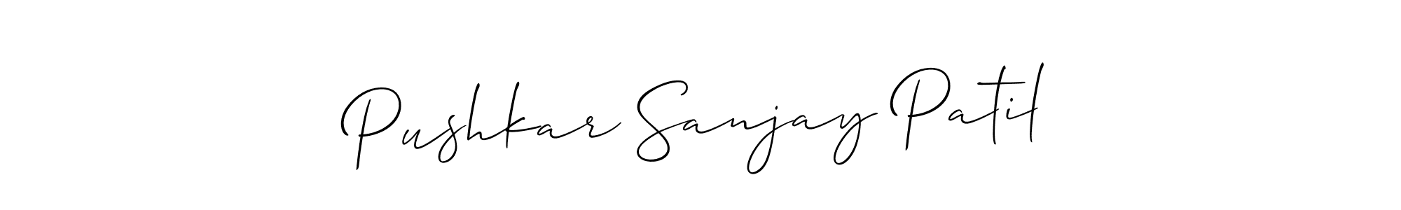 Once you've used our free online signature maker to create your best signature Allison_Script style, it's time to enjoy all of the benefits that Pushkar Sanjay Patil name signing documents. Pushkar Sanjay Patil signature style 2 images and pictures png