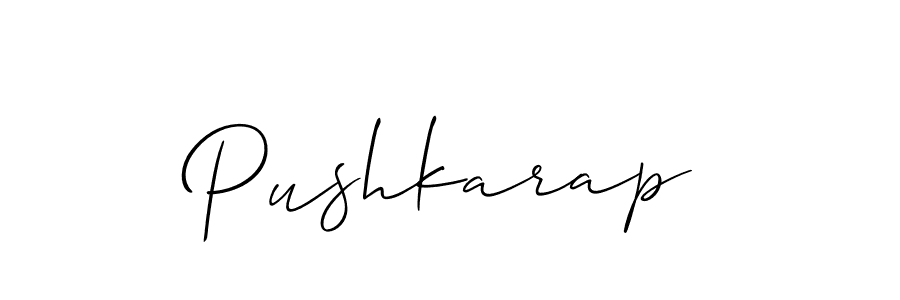 Once you've used our free online signature maker to create your best signature Allison_Script style, it's time to enjoy all of the benefits that Pushkarap name signing documents. Pushkarap signature style 2 images and pictures png