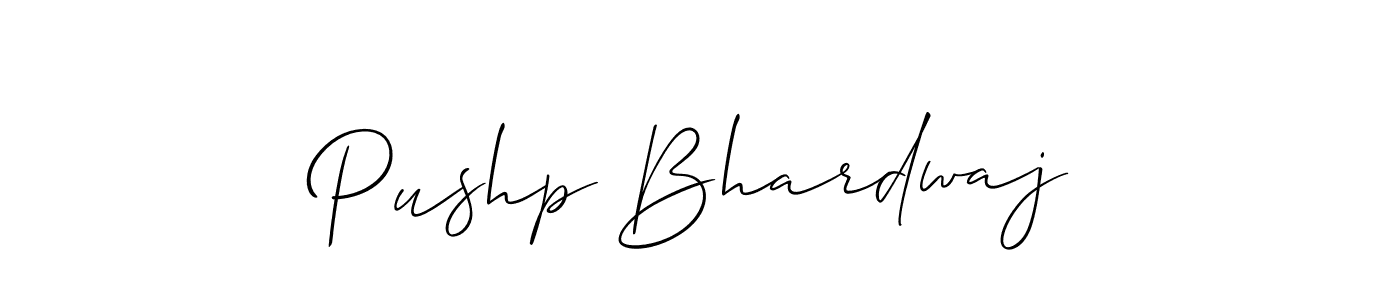 Check out images of Autograph of Pushp Bhardwaj name. Actor Pushp Bhardwaj Signature Style. Allison_Script is a professional sign style online. Pushp Bhardwaj signature style 2 images and pictures png