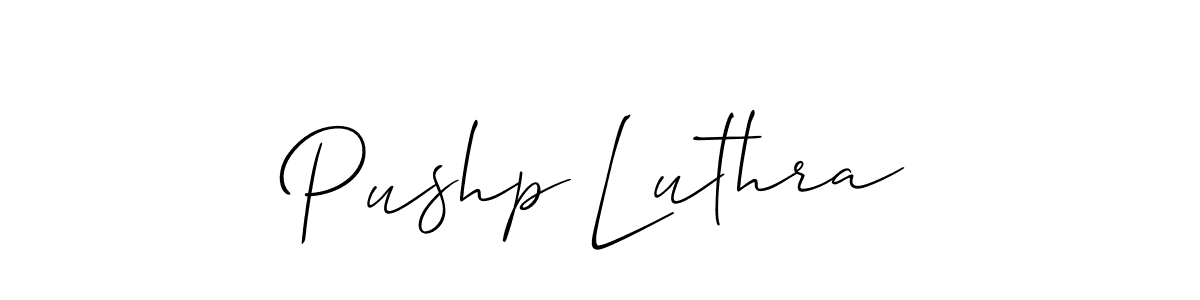 You can use this online signature creator to create a handwritten signature for the name Pushp Luthra. This is the best online autograph maker. Pushp Luthra signature style 2 images and pictures png
