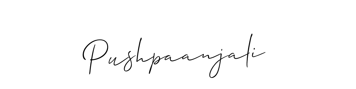 This is the best signature style for the Pushpaanjali name. Also you like these signature font (Allison_Script). Mix name signature. Pushpaanjali signature style 2 images and pictures png