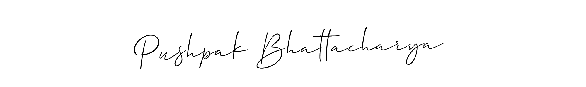 You can use this online signature creator to create a handwritten signature for the name Pushpak Bhattacharya. This is the best online autograph maker. Pushpak Bhattacharya signature style 2 images and pictures png