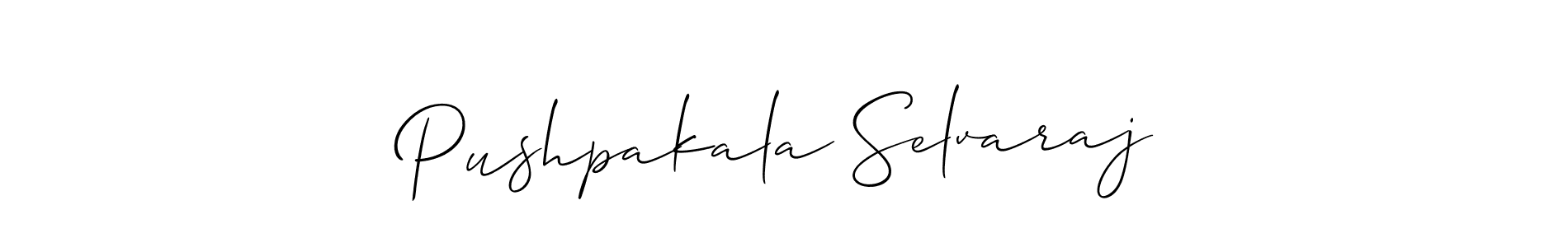 Here are the top 10 professional signature styles for the name Pushpakala Selvaraj. These are the best autograph styles you can use for your name. Pushpakala Selvaraj signature style 2 images and pictures png
