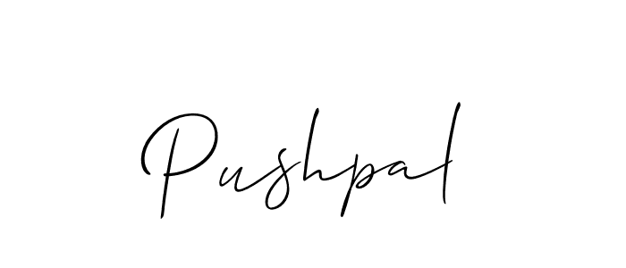 You should practise on your own different ways (Allison_Script) to write your name (Pushpal) in signature. don't let someone else do it for you. Pushpal signature style 2 images and pictures png