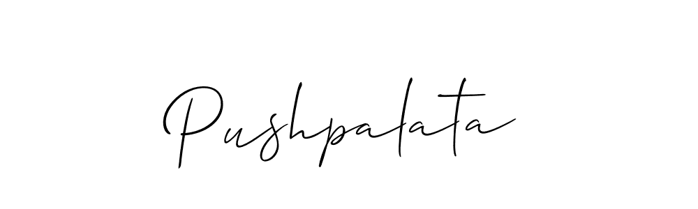 You can use this online signature creator to create a handwritten signature for the name Pushpalata. This is the best online autograph maker. Pushpalata signature style 2 images and pictures png