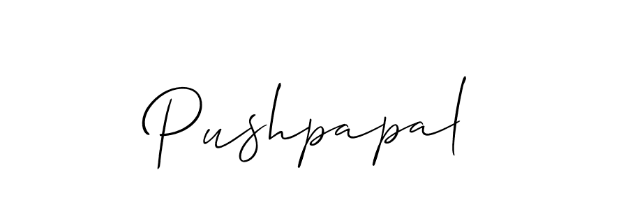 Once you've used our free online signature maker to create your best signature Allison_Script style, it's time to enjoy all of the benefits that Pushpapal name signing documents. Pushpapal signature style 2 images and pictures png