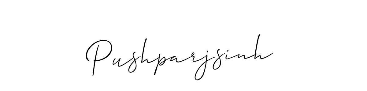 Pushparjsinh stylish signature style. Best Handwritten Sign (Allison_Script) for my name. Handwritten Signature Collection Ideas for my name Pushparjsinh. Pushparjsinh signature style 2 images and pictures png