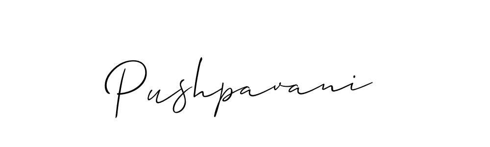 Once you've used our free online signature maker to create your best signature Allison_Script style, it's time to enjoy all of the benefits that Pushpavani name signing documents. Pushpavani signature style 2 images and pictures png