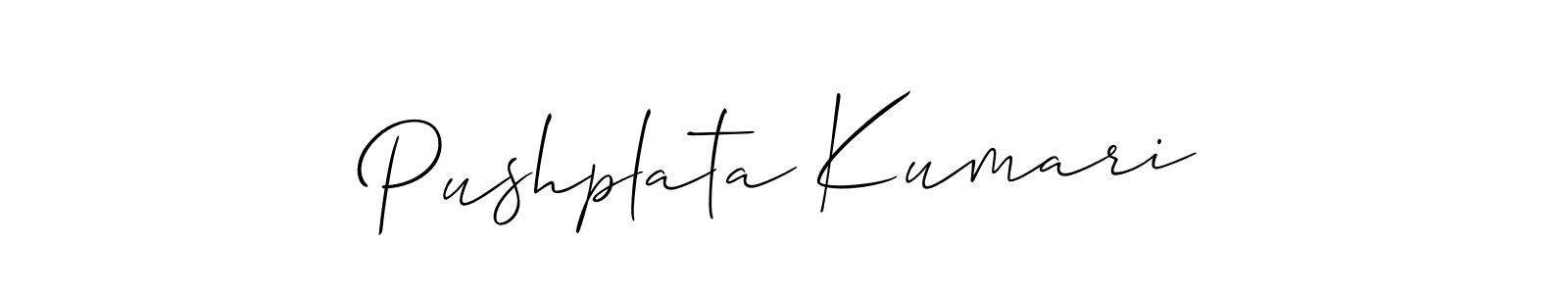 Once you've used our free online signature maker to create your best signature Allison_Script style, it's time to enjoy all of the benefits that Pushplata Kumari name signing documents. Pushplata Kumari signature style 2 images and pictures png