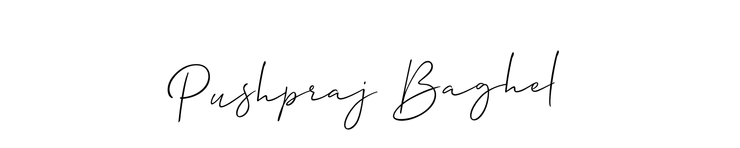 You can use this online signature creator to create a handwritten signature for the name Pushpraj Baghel. This is the best online autograph maker. Pushpraj Baghel signature style 2 images and pictures png