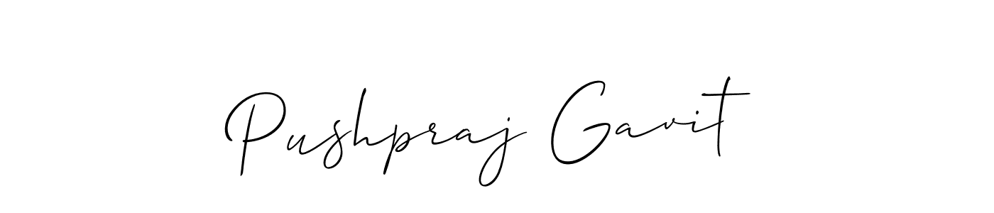 Best and Professional Signature Style for Pushpraj Gavit. Allison_Script Best Signature Style Collection. Pushpraj Gavit signature style 2 images and pictures png