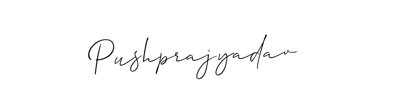 How to Draw Pushprajyadav signature style? Allison_Script is a latest design signature styles for name Pushprajyadav. Pushprajyadav signature style 2 images and pictures png