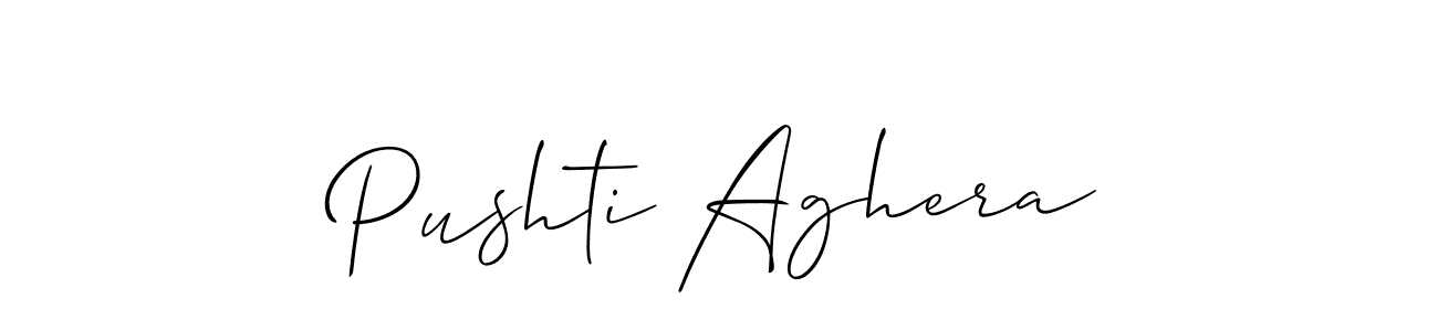 This is the best signature style for the Pushti Aghera name. Also you like these signature font (Allison_Script). Mix name signature. Pushti Aghera signature style 2 images and pictures png