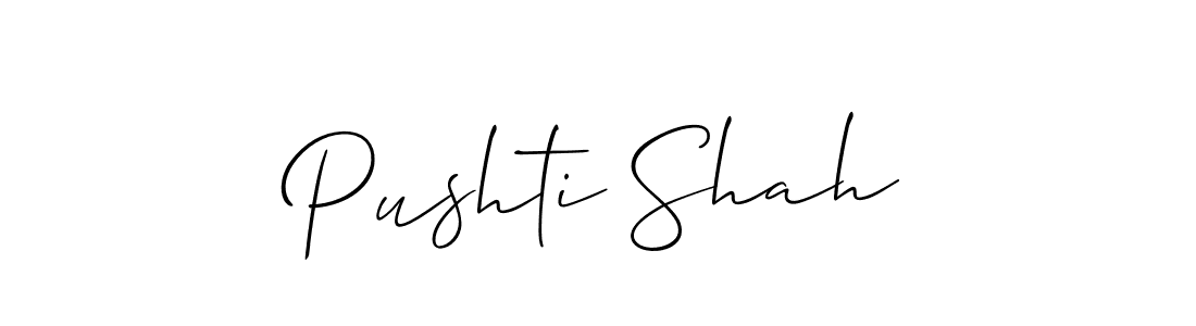 See photos of Pushti Shah official signature by Spectra . Check more albums & portfolios. Read reviews & check more about Allison_Script font. Pushti Shah signature style 2 images and pictures png